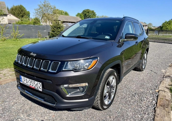 Jeep Compass cena 80000 przebieg: 137000, rok produkcji 2019 z Zduńska Wola małe 497